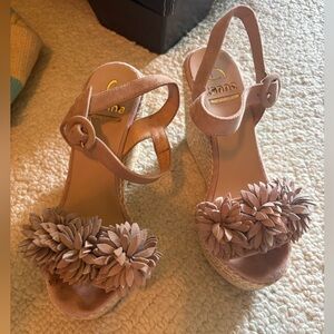 Kanna purple flower shoes